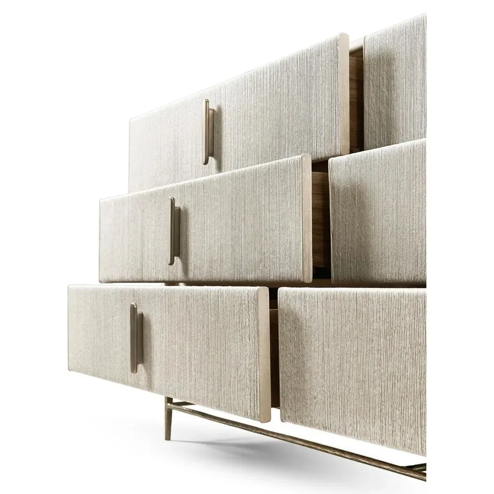 Irving Double Dresser - Brown, Oak