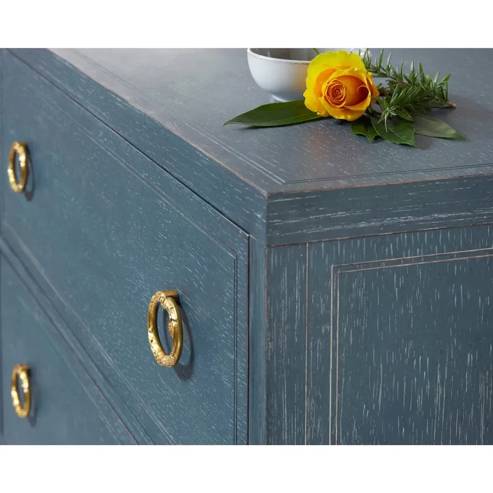 Isabeau Double Dresser - Blue, Oak