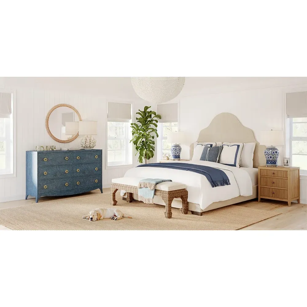 Isabeau Double Dresser - Blue, Oak