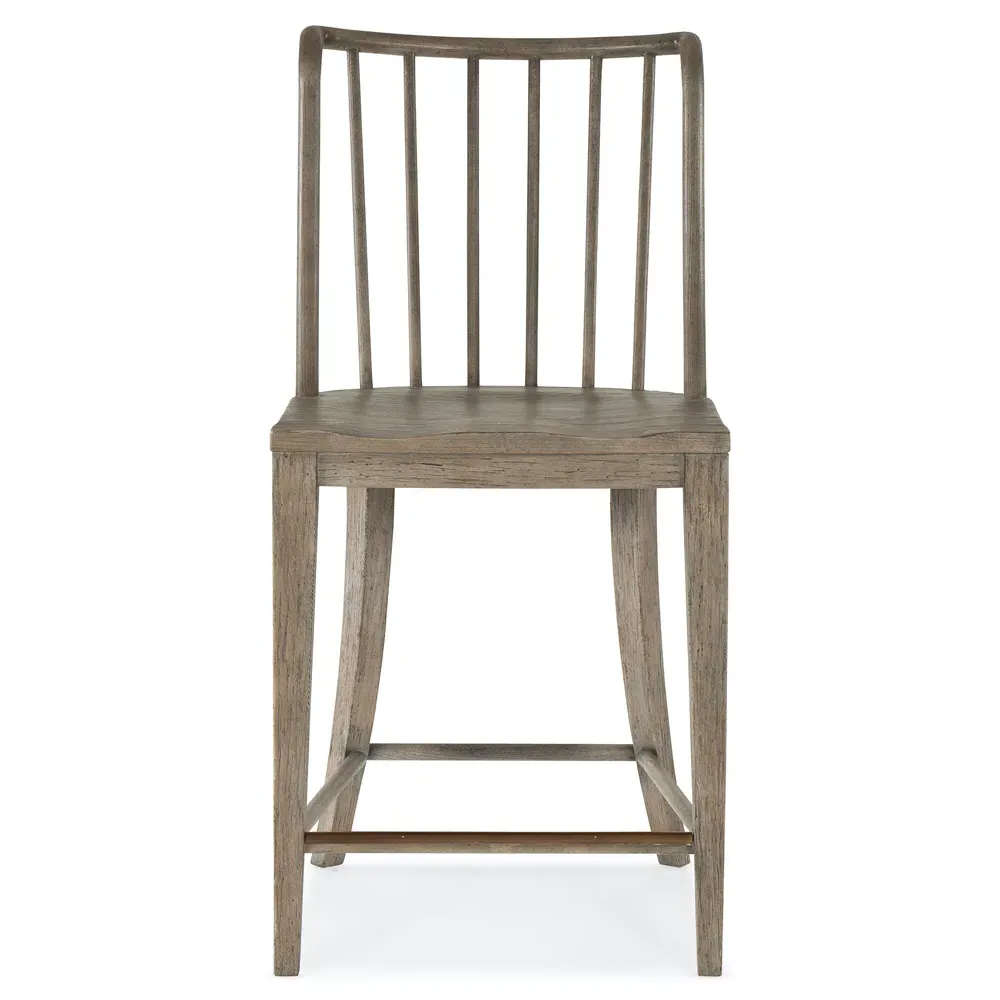 Isabel Counter Stool - Brown, Beech Wood image