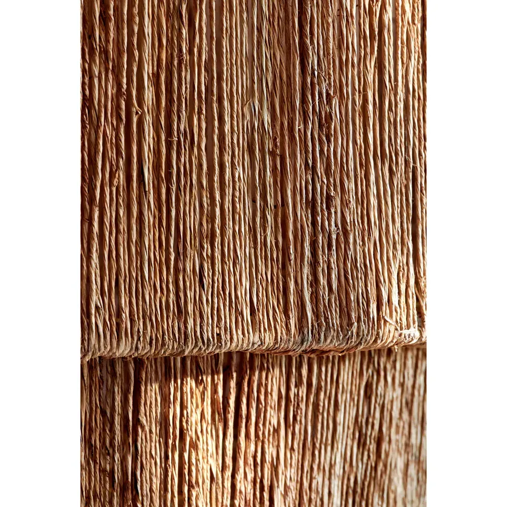 Isabella 2 Tier Pendant Light - Brown, Jute