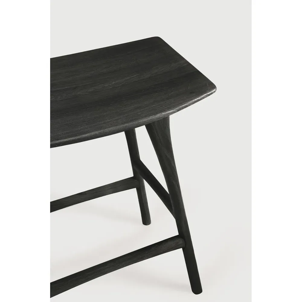Isabella Counter Stool - Black, Oak