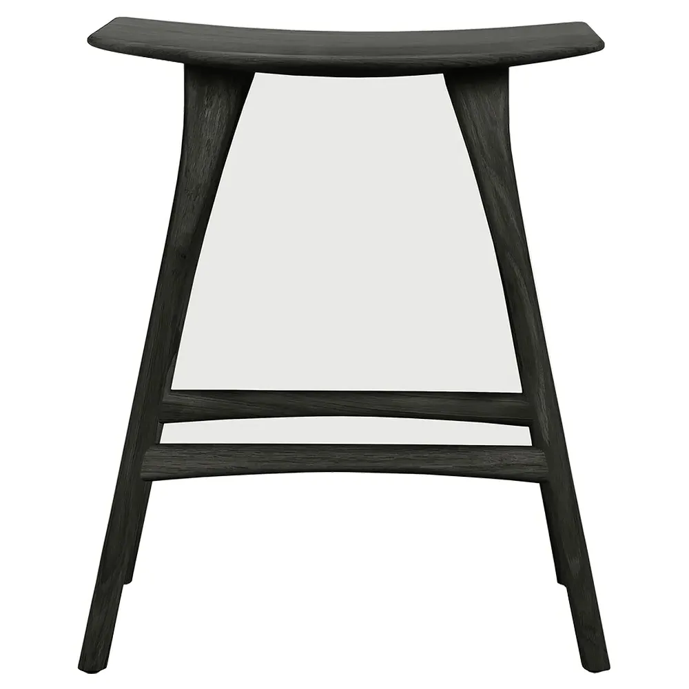 Isabella Counter Stool - Black, Oak