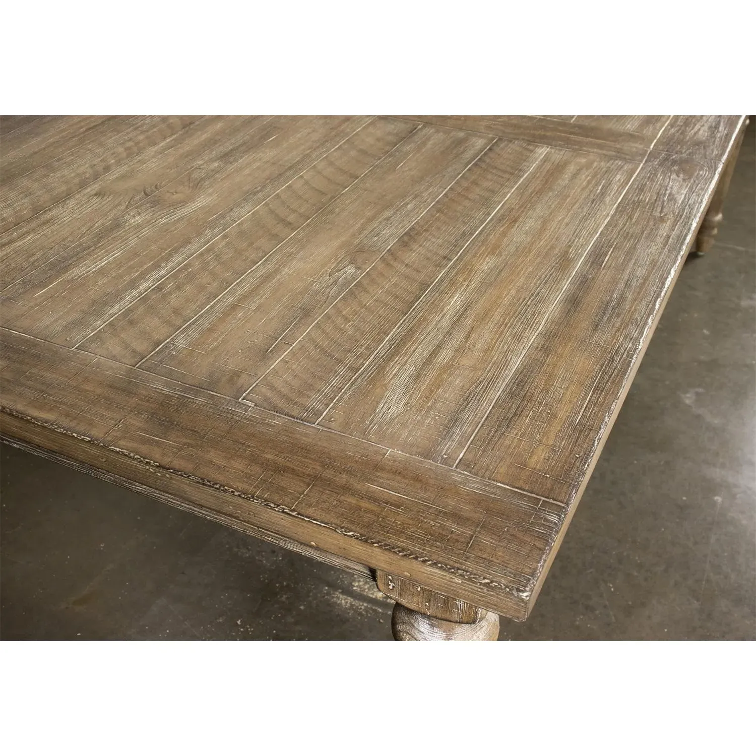 Isabella Rectangular Extendable Dining Table - Brown, Pine