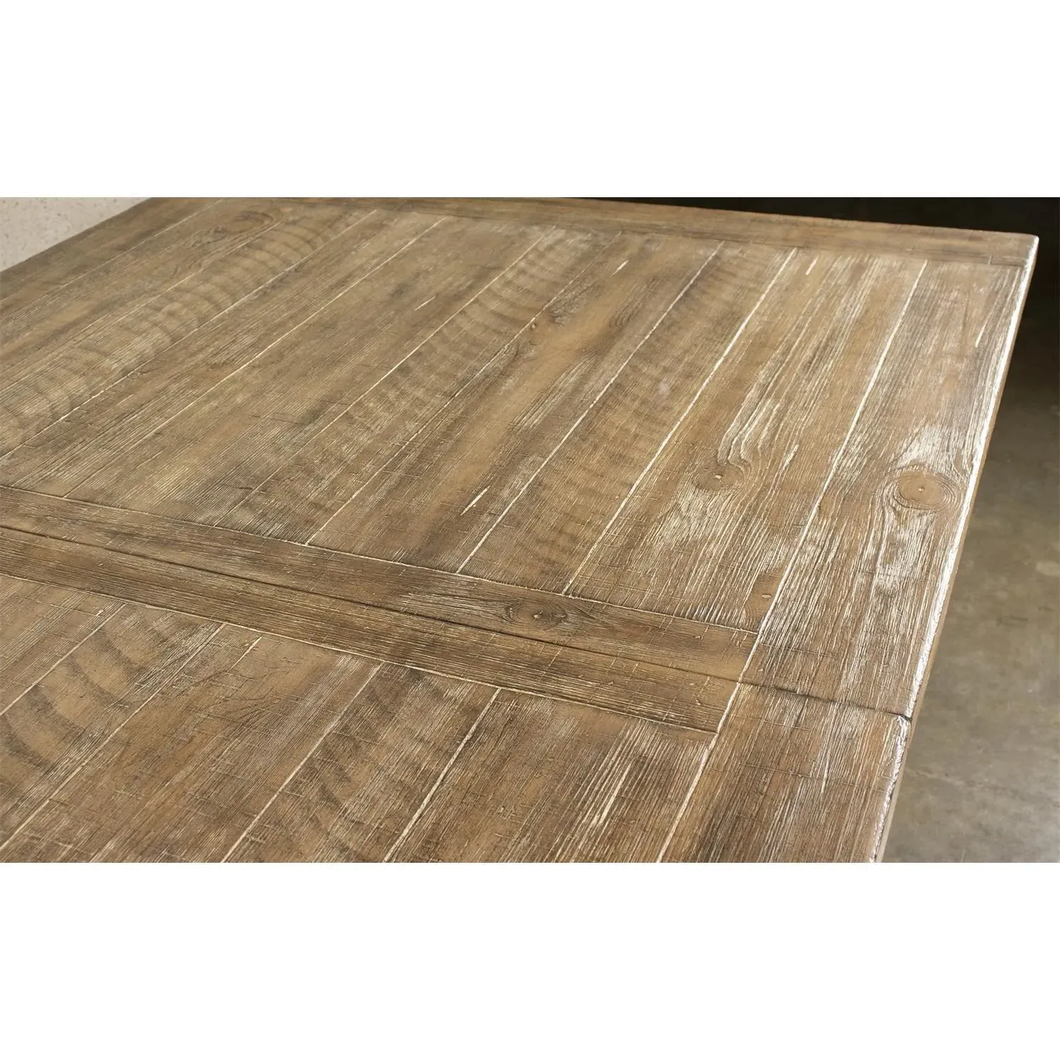 Isabella Rectangular Extendable Dining Table - Brown, Pine