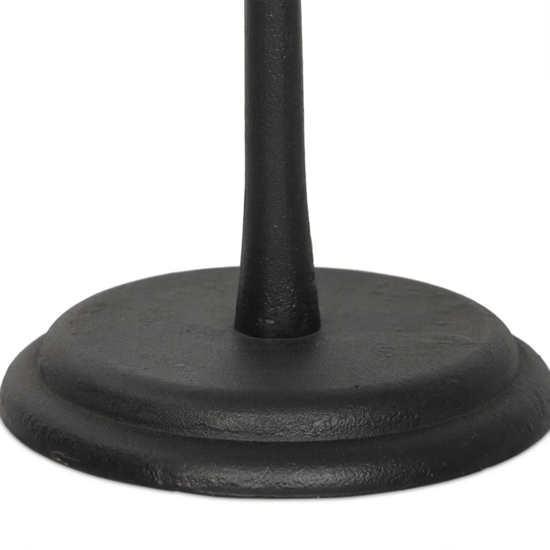 Isabelle Scalloped Shade Floor Lamp - Black, Iron