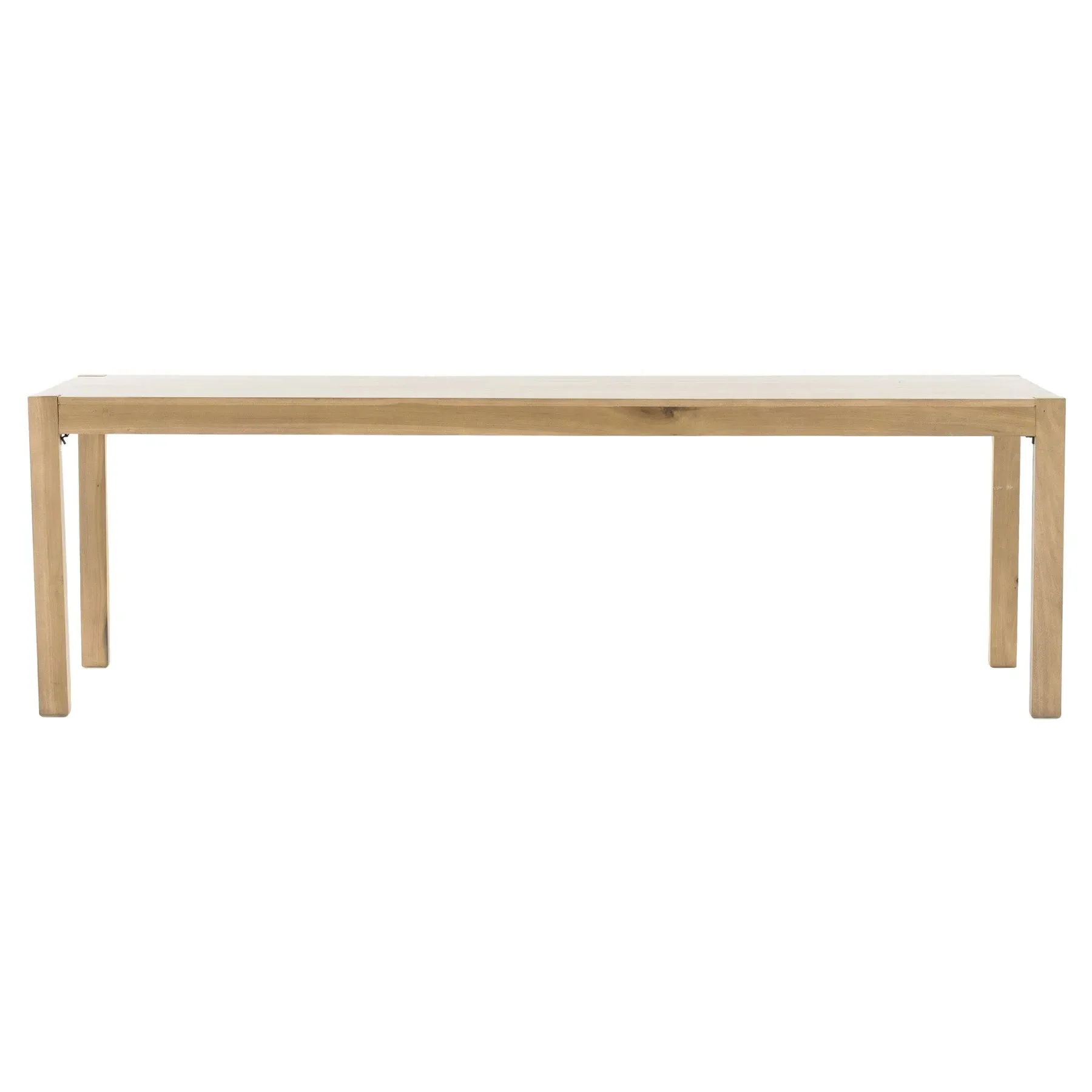 Isador Rectangular Dining Table - Brown, Poplar Wood image