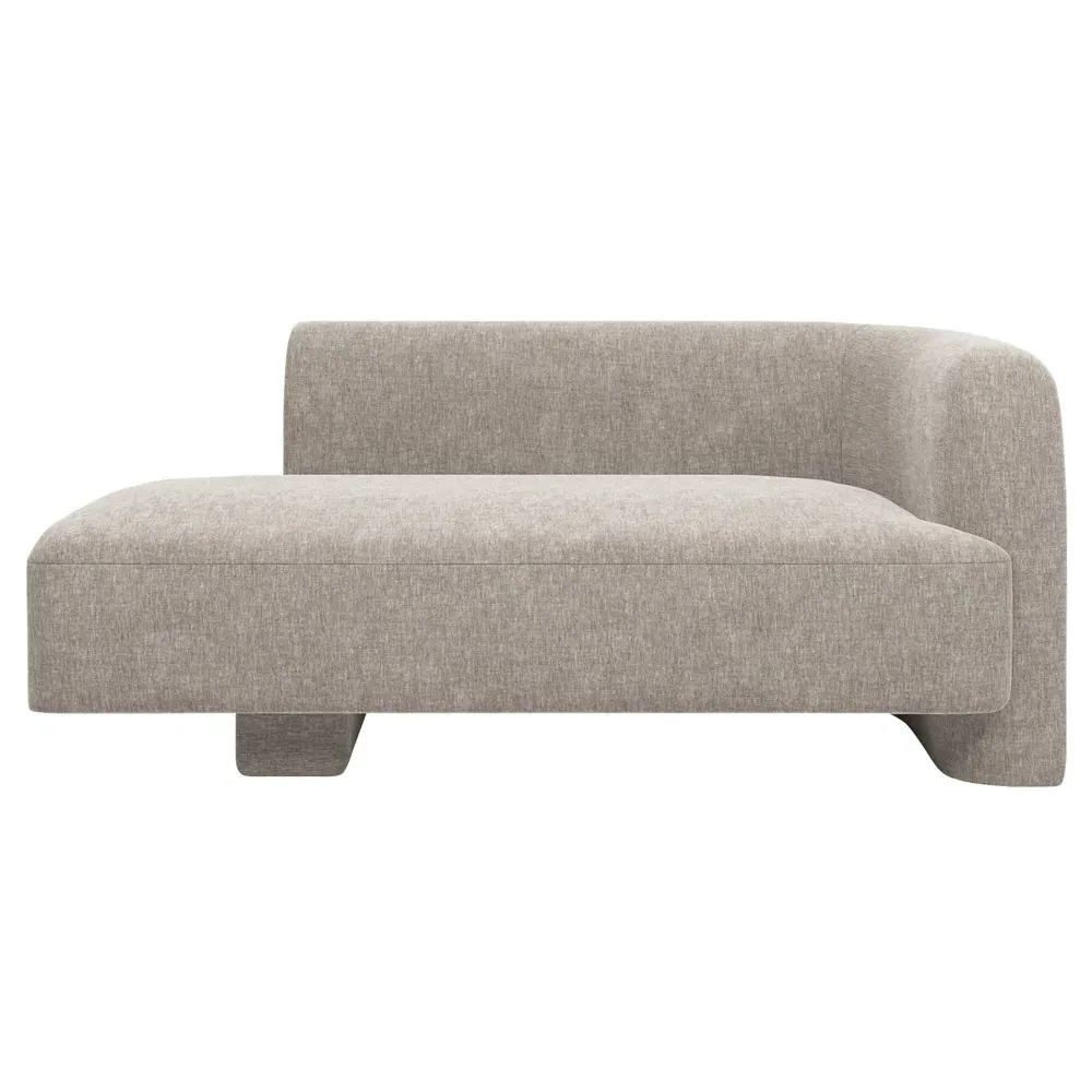 Isla Chaise Lounge - Khaki, Performance Fabric image