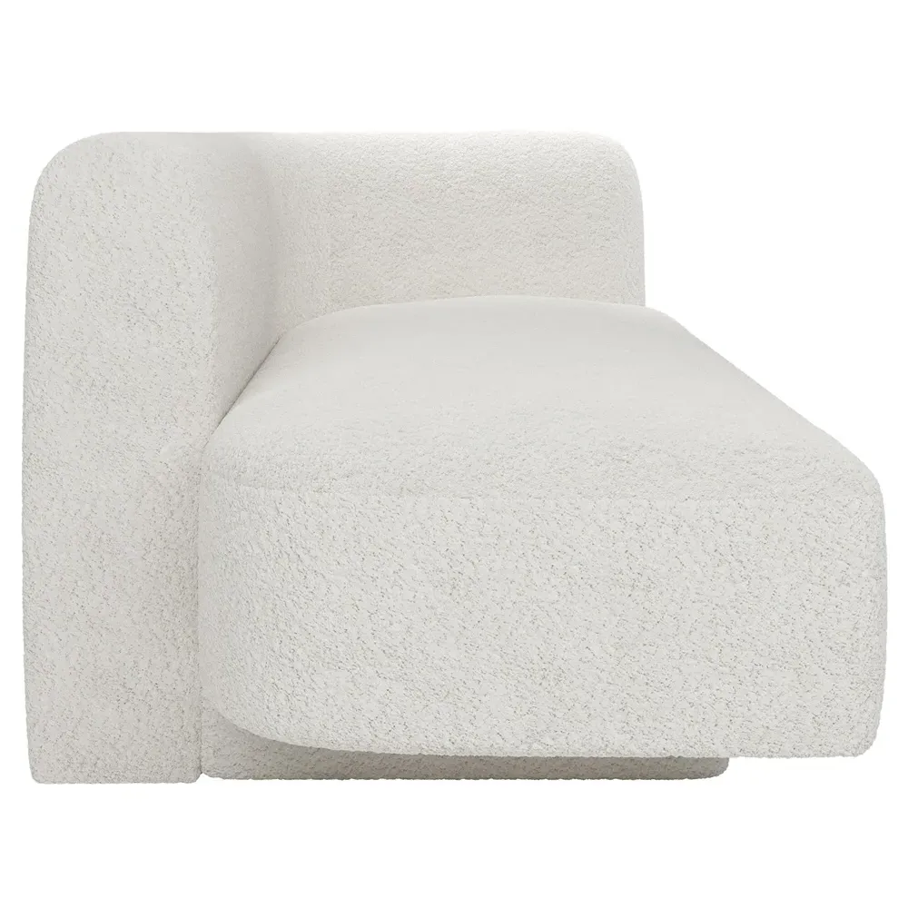 Isla Chaise Lounge - Oslo Ivory, Performance Fabric