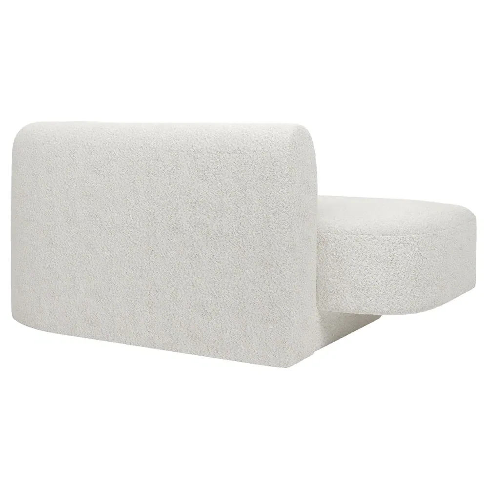 Isla Chaise Lounge - Oslo Ivory, Performance Fabric