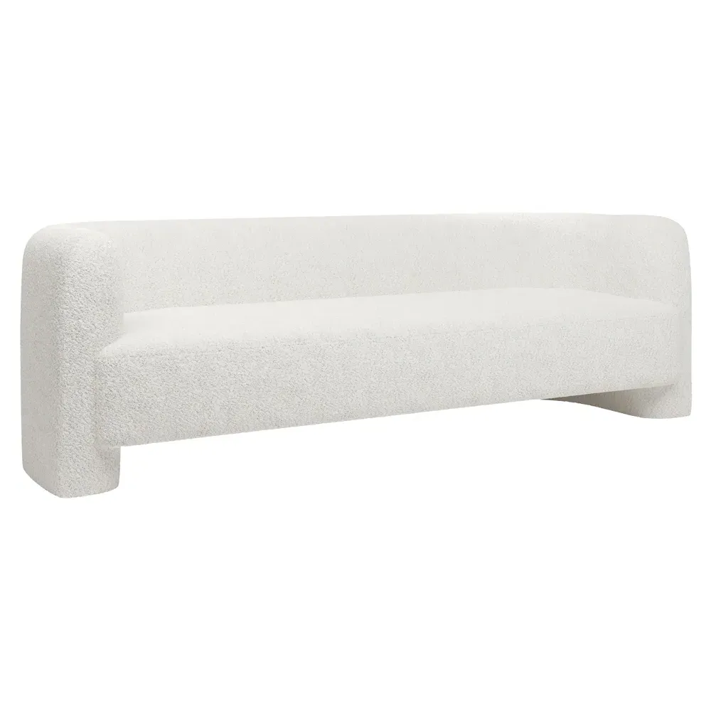 Isla Large Sofa - Ivory, Polyester