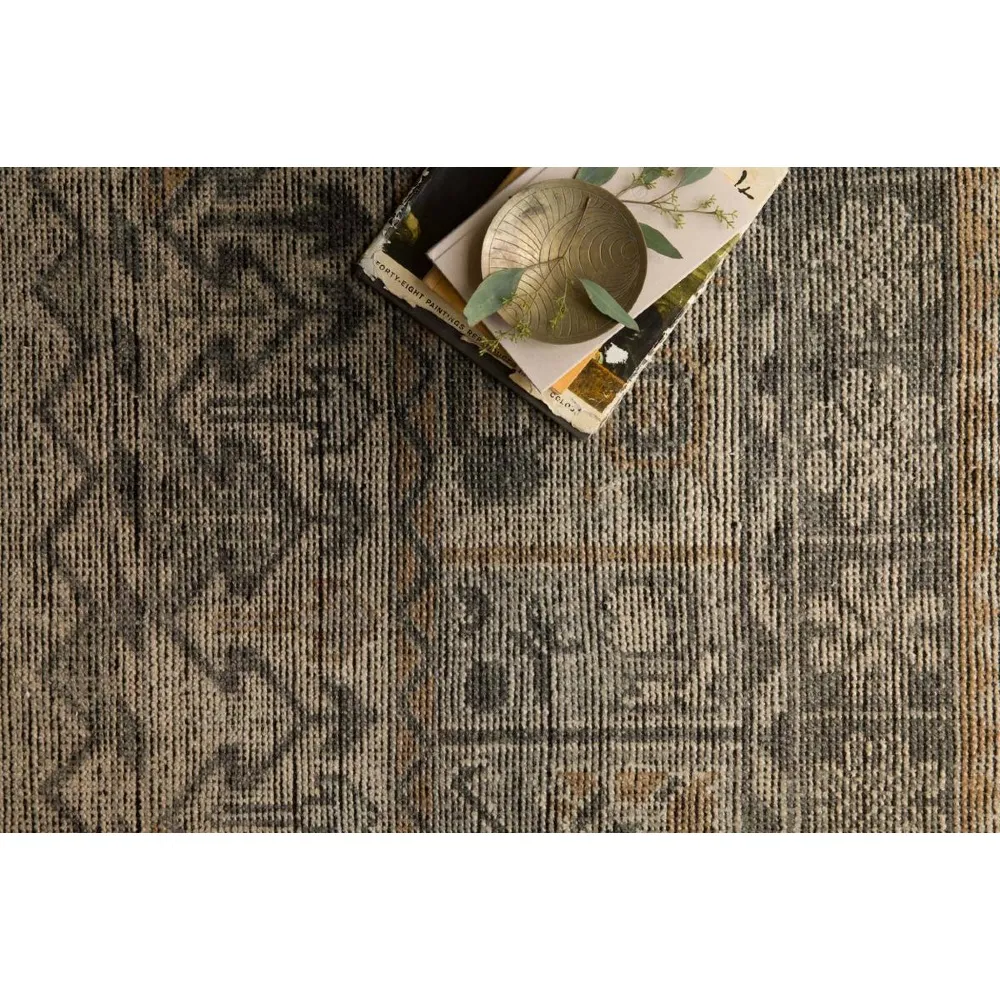Ismael Tribal Patterned Hand Knotted Rug 6'x9' - Grey, Wool