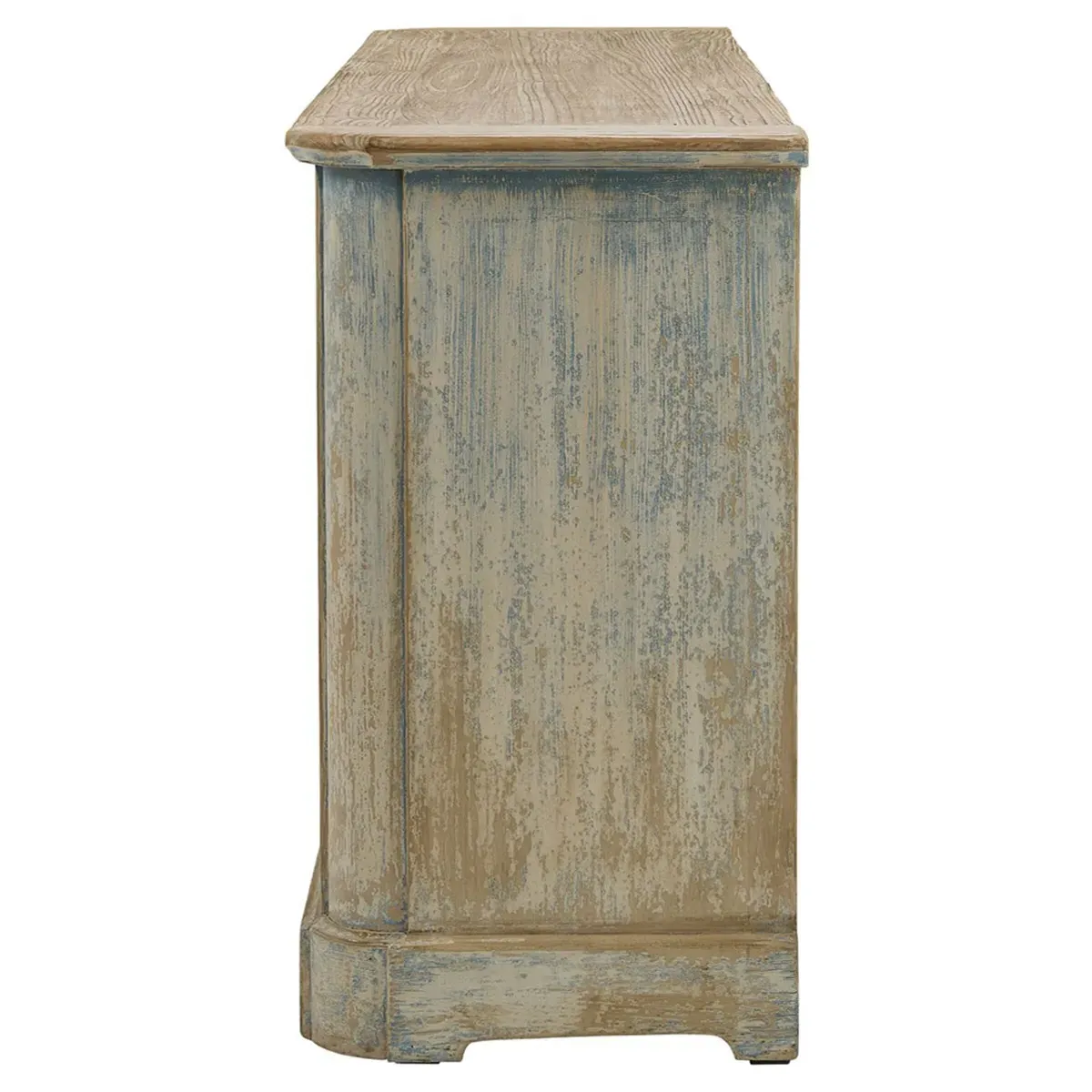 Isola Distressed Sideboard - Blue, Reclaimed Pine