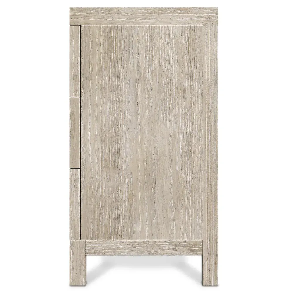 Isolde Double Dresser - Beige, White Oak
