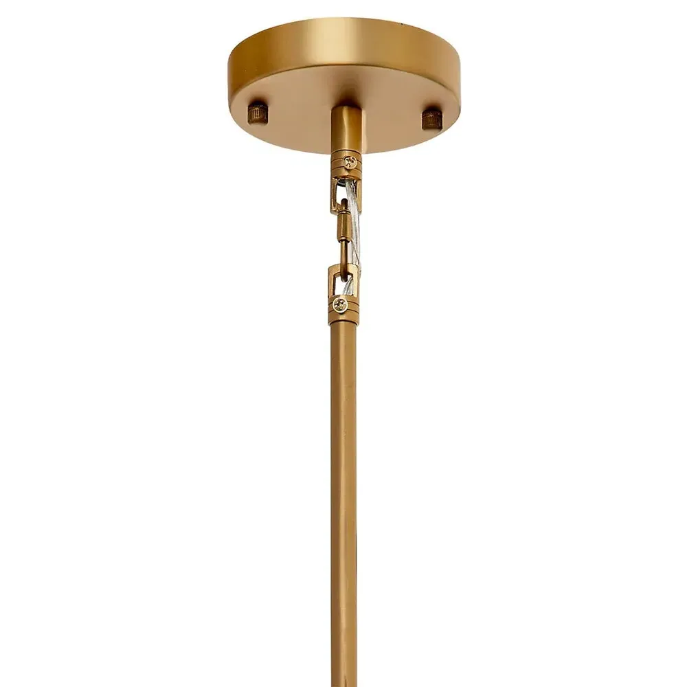 Isolde Petal Pendant Light - Clear, Glass