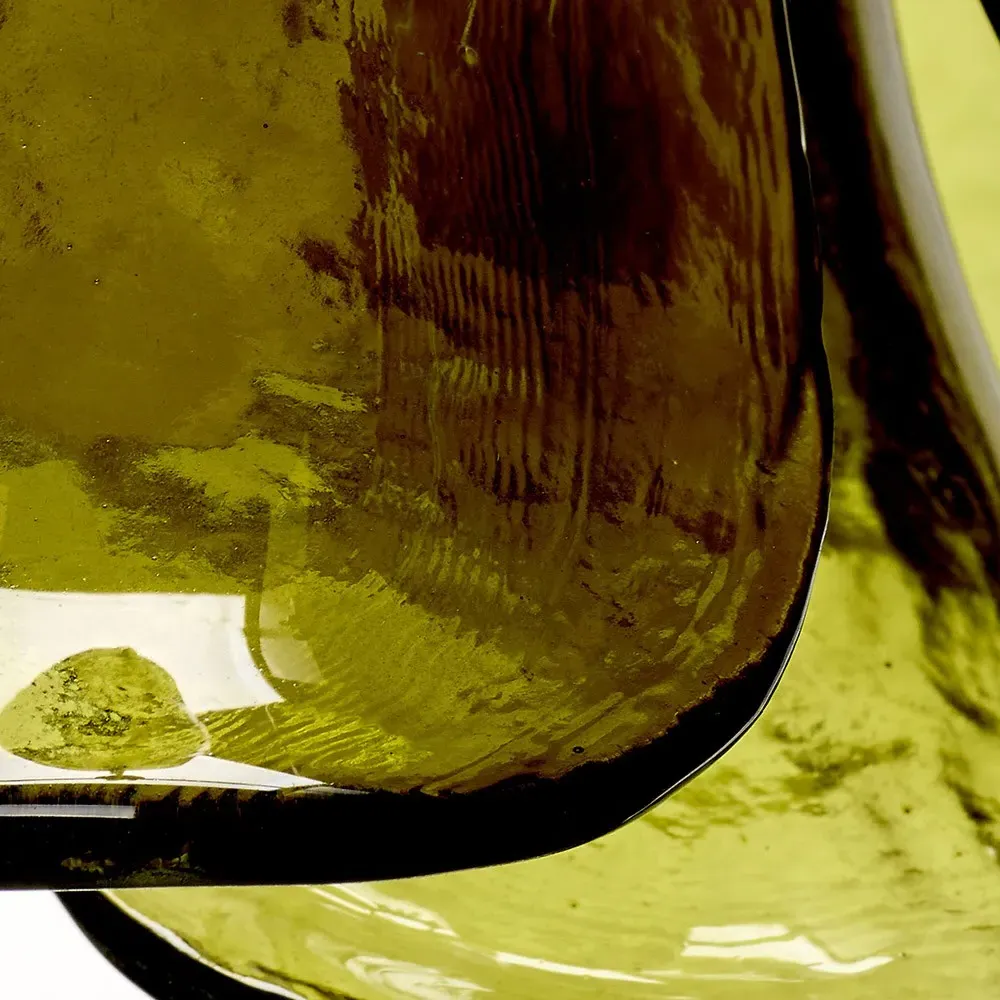 Isolde Petal Pendant Light - Green, Glass