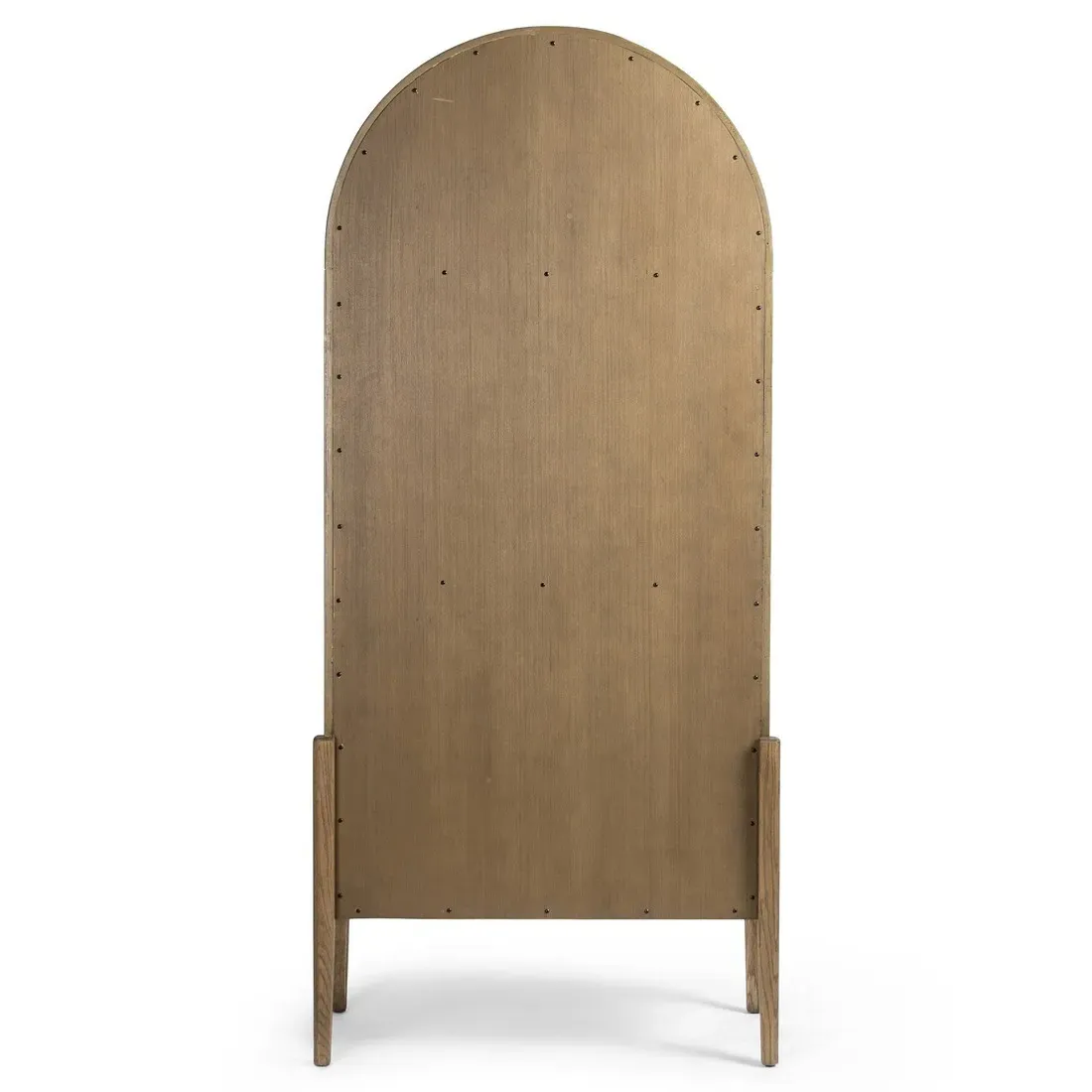 Ivan Arched Bookcase - Brown, Oak