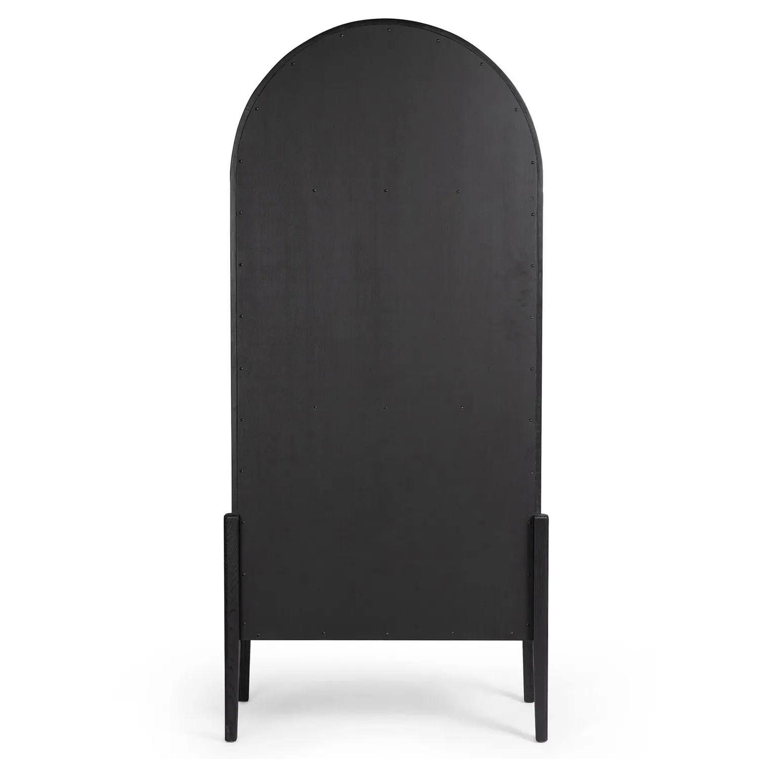 Ivan Arched Bookcase - Brown, Oak