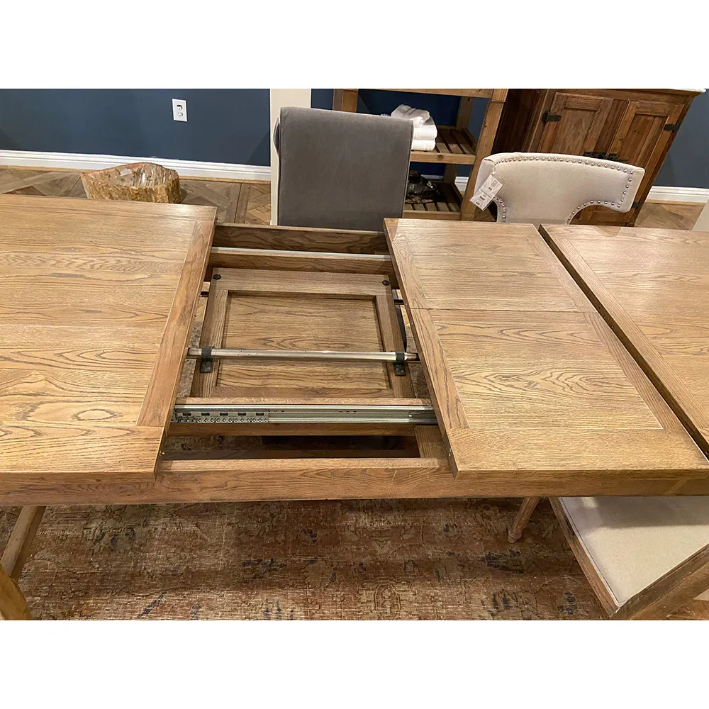 Ivan Extendable Dining Table - Brown, Oak