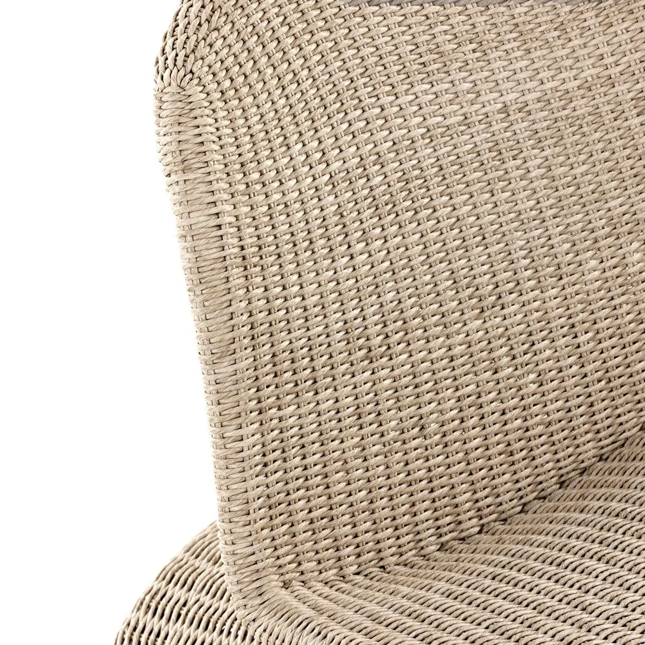 Ivanna Outdoor Rocking Chair - Beige, Wicker