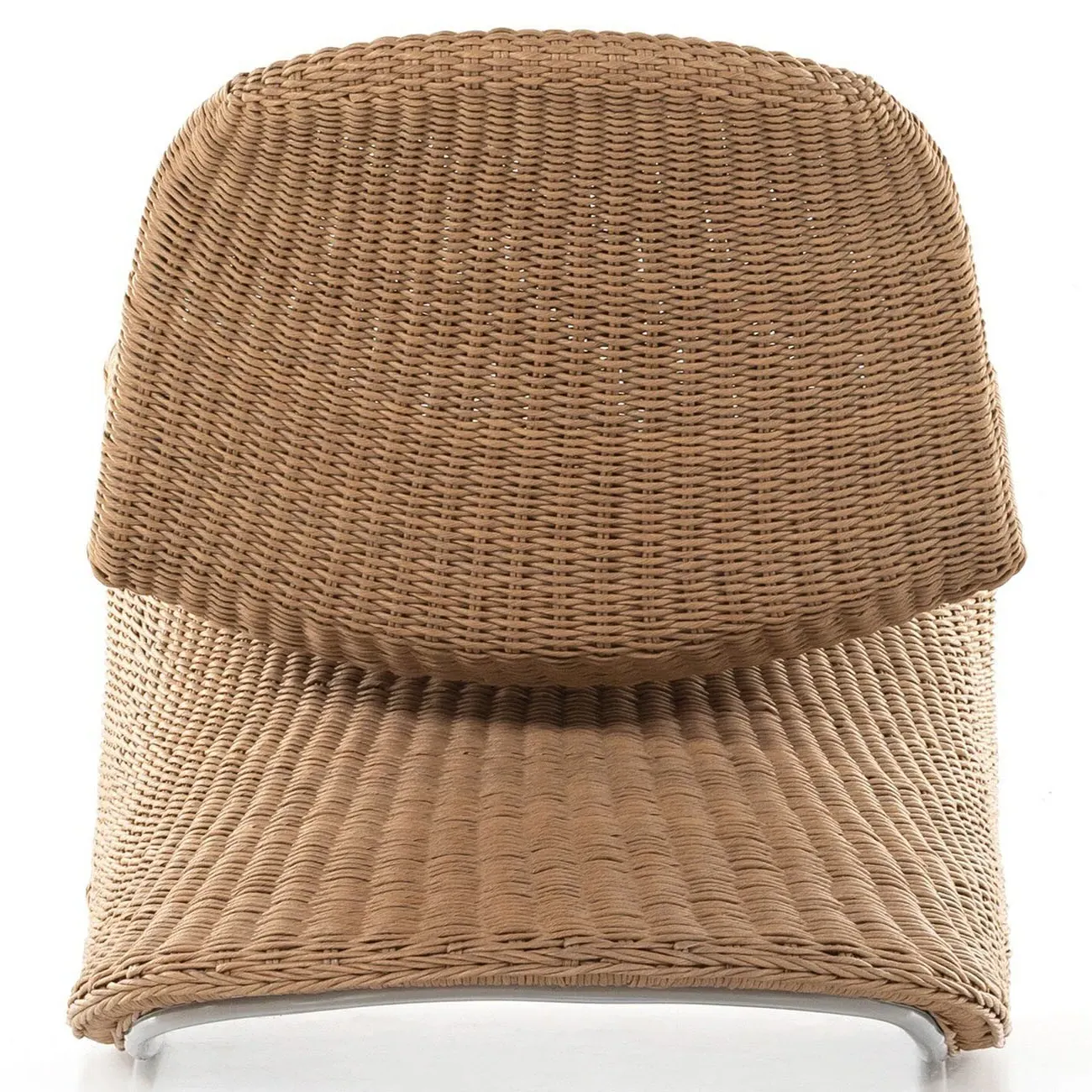 Ivanna Outdoor Rocking Chair - Brown, Wicker