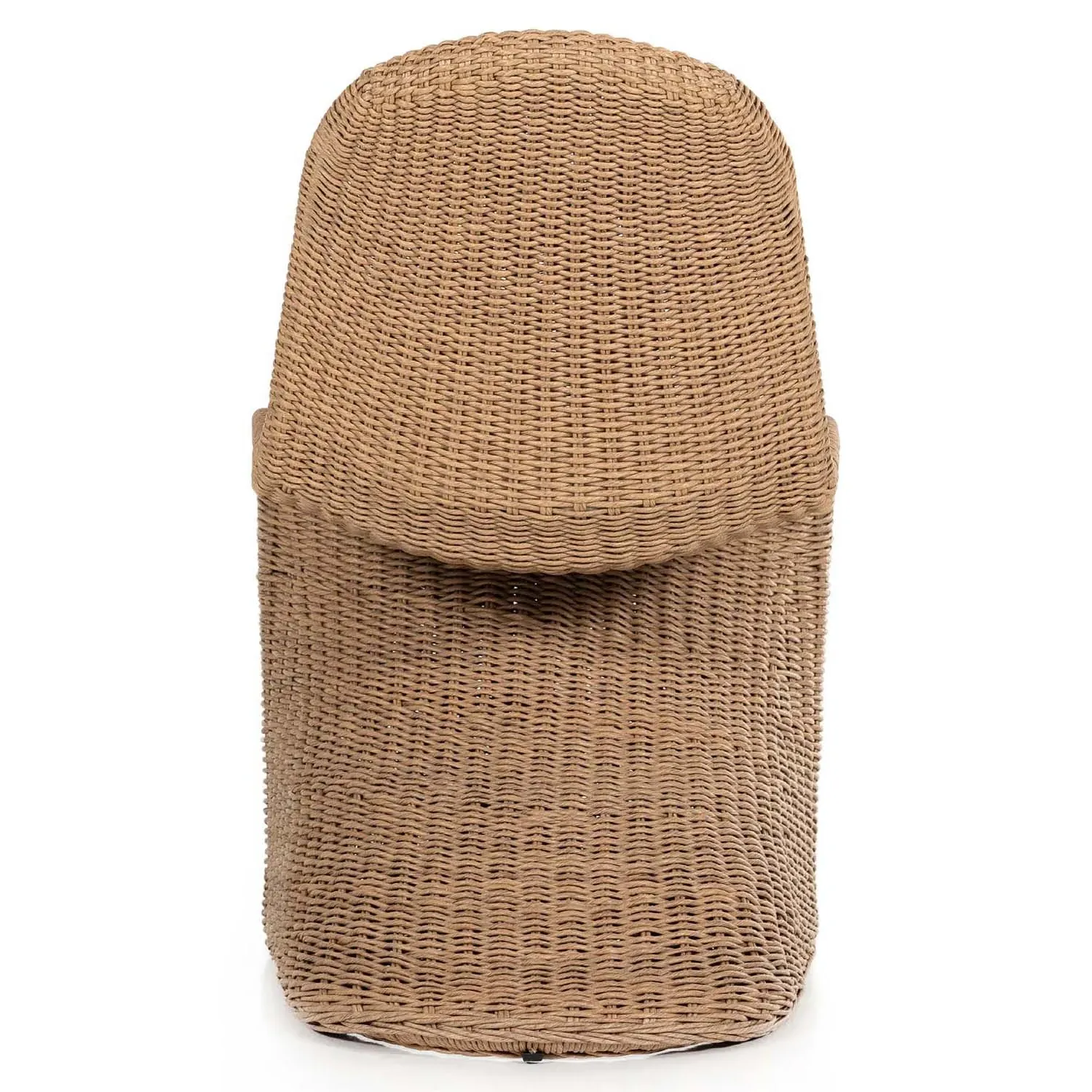 Ivanna Woven Outdoor Dining Chair - Brown, Wicker