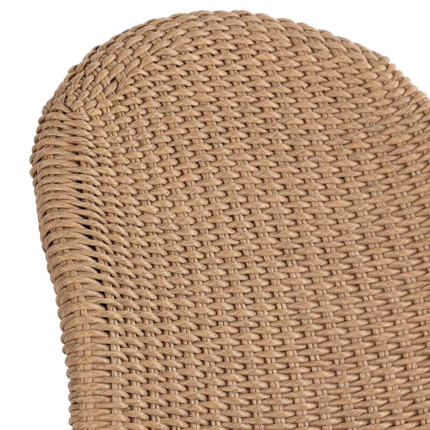 Ivanna Woven Outdoor Dining Chair - Brown, Wicker