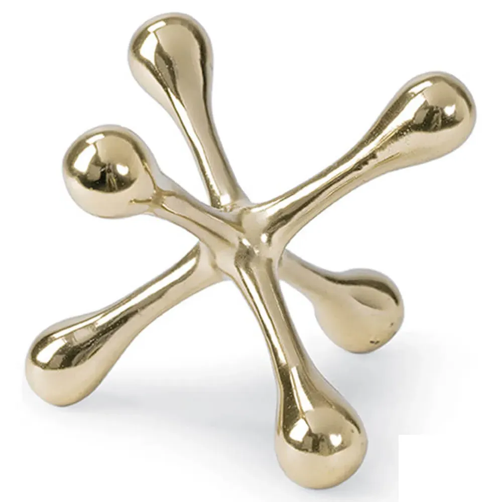 Jack Small Aluminum Sculpture - Gold image