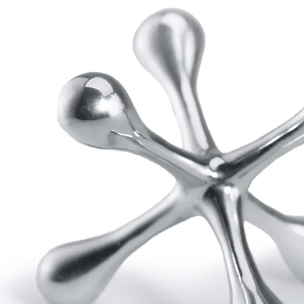 Jack Small Aluminum Sculpture - Polished Nickel