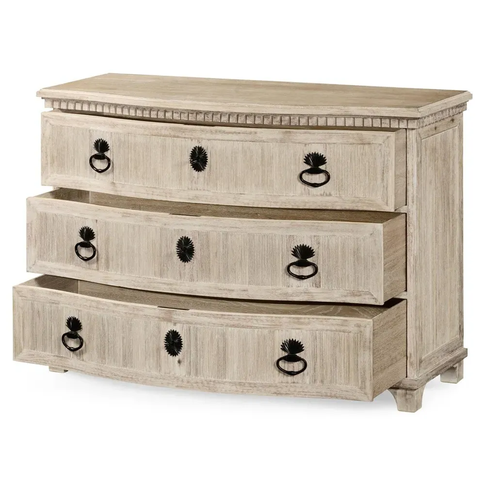 Jackson Dresser - Washed Brown, Acacia Wood