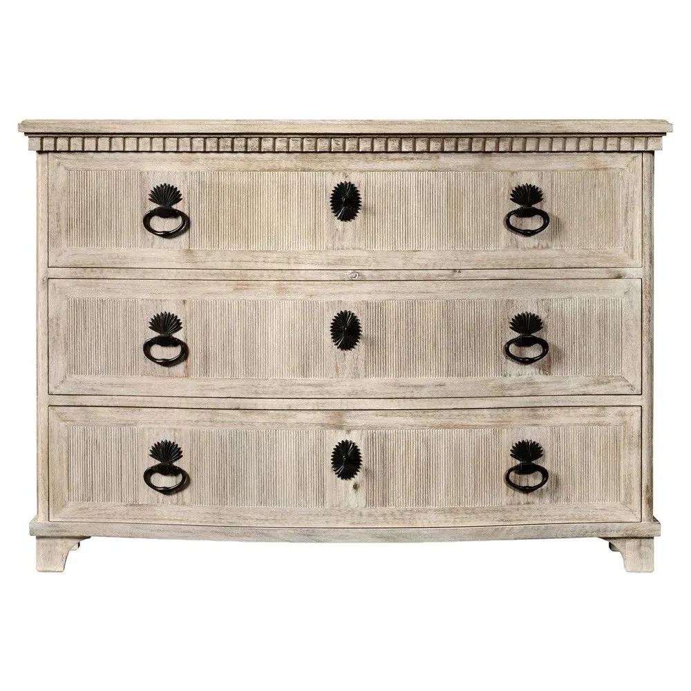 Jackson Dresser - Washed Brown, Acacia Wood