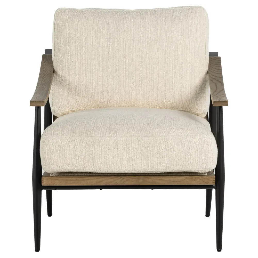 Jacoby Arm Chair - Beige, Ash Wood image