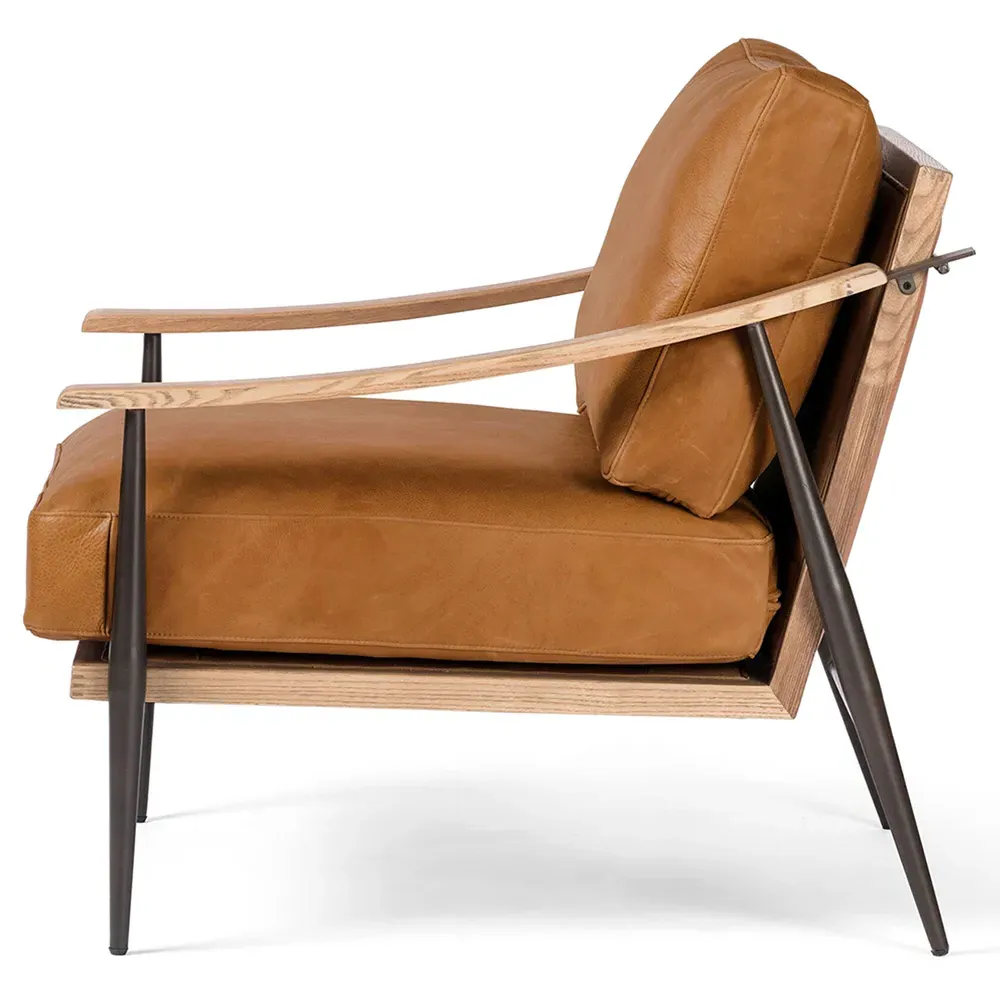Jacoby Arm Chair - Cognac, Leather