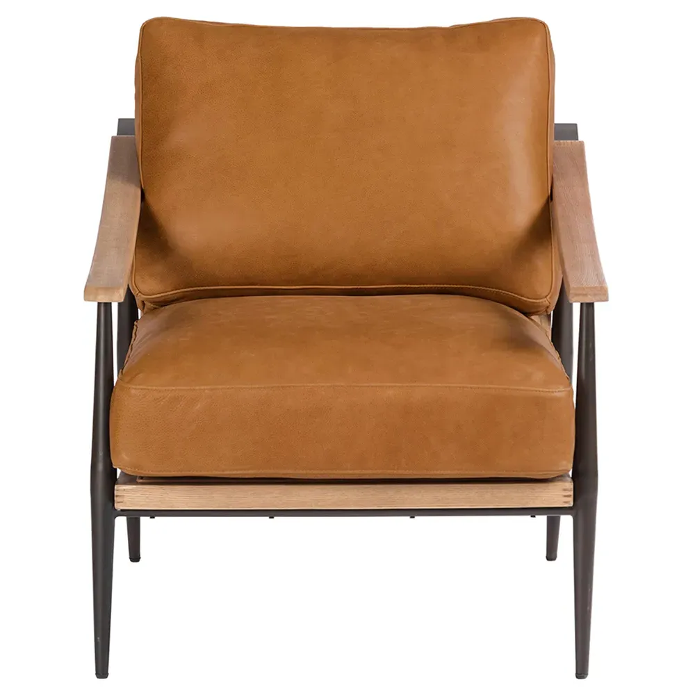 Jacoby Arm Chair - Cognac, Leather