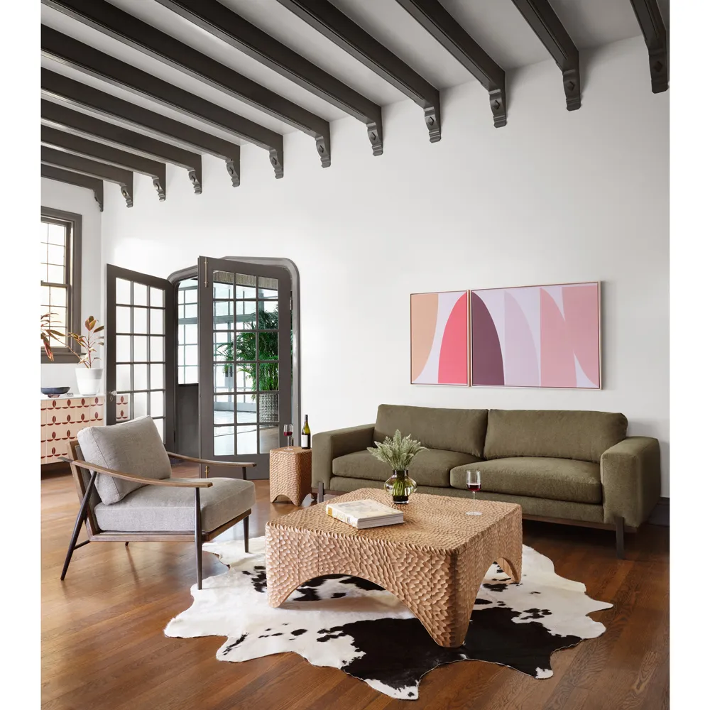 Jacoby Arm Chair - Grey, Parawood