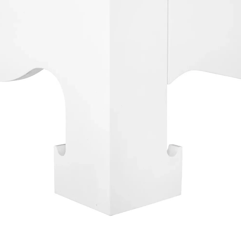 Jacqui Bachelor Chest - White, Wood