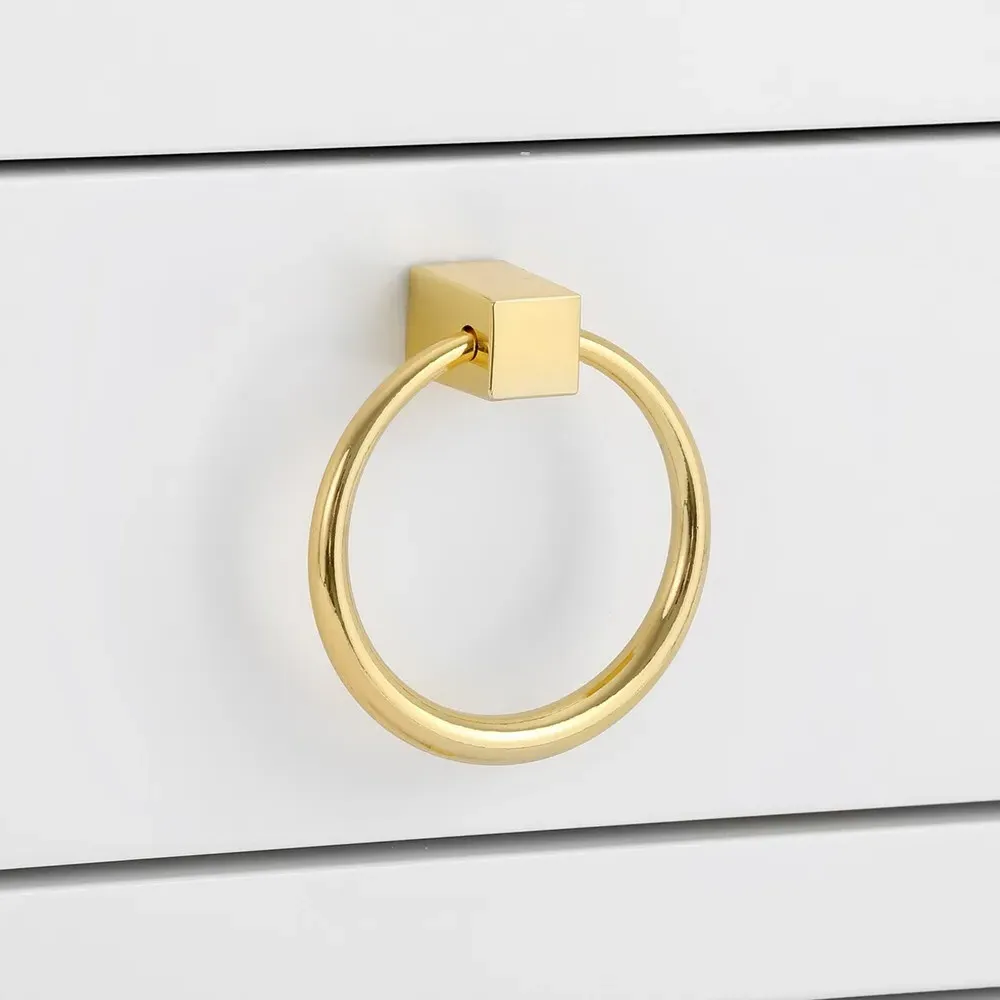 Jacqui Nightstand - Chiffon White, Wood