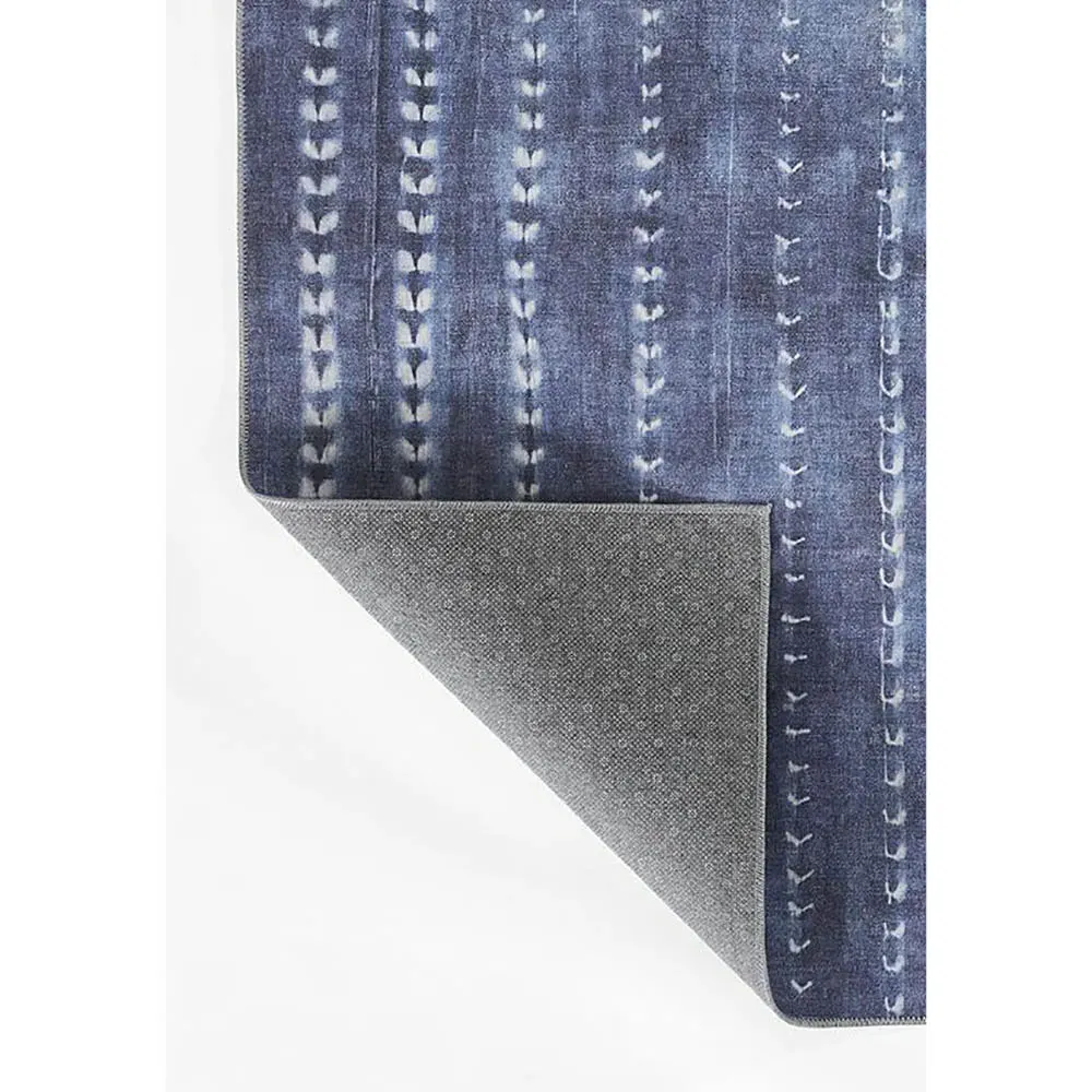 Jaime Coastal Beach Patterned Rug - Blue, Polyester