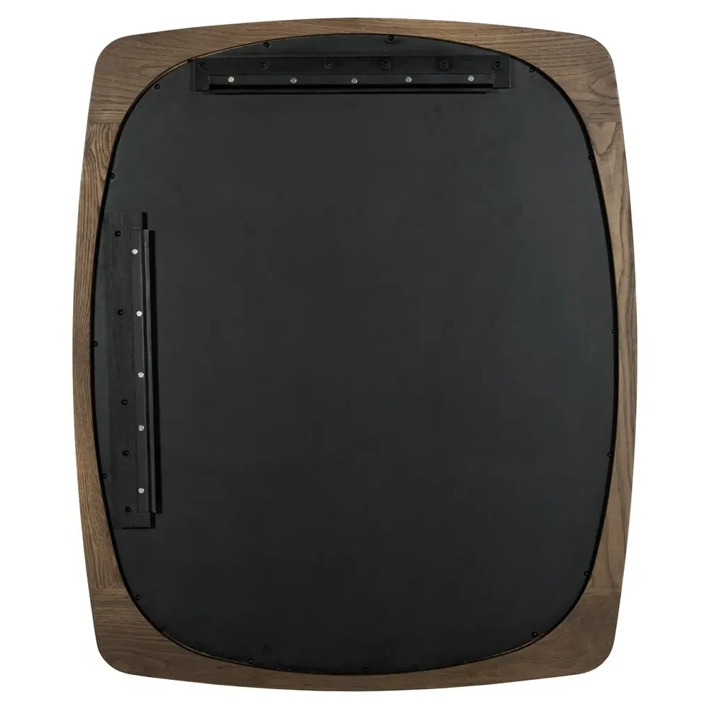 Jaira Wall Mirror - Brown, Oak