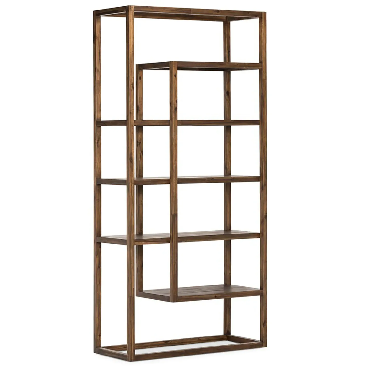 Jam Display Bookcase - Brown, Acacia Wood image