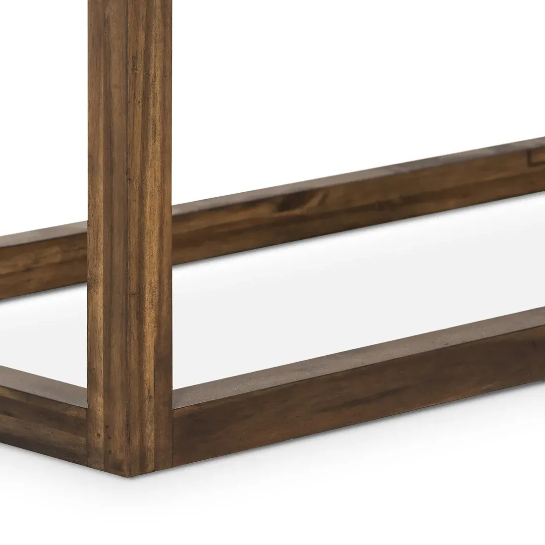 Jam Double Bookcase - Brown, Acacia Wood