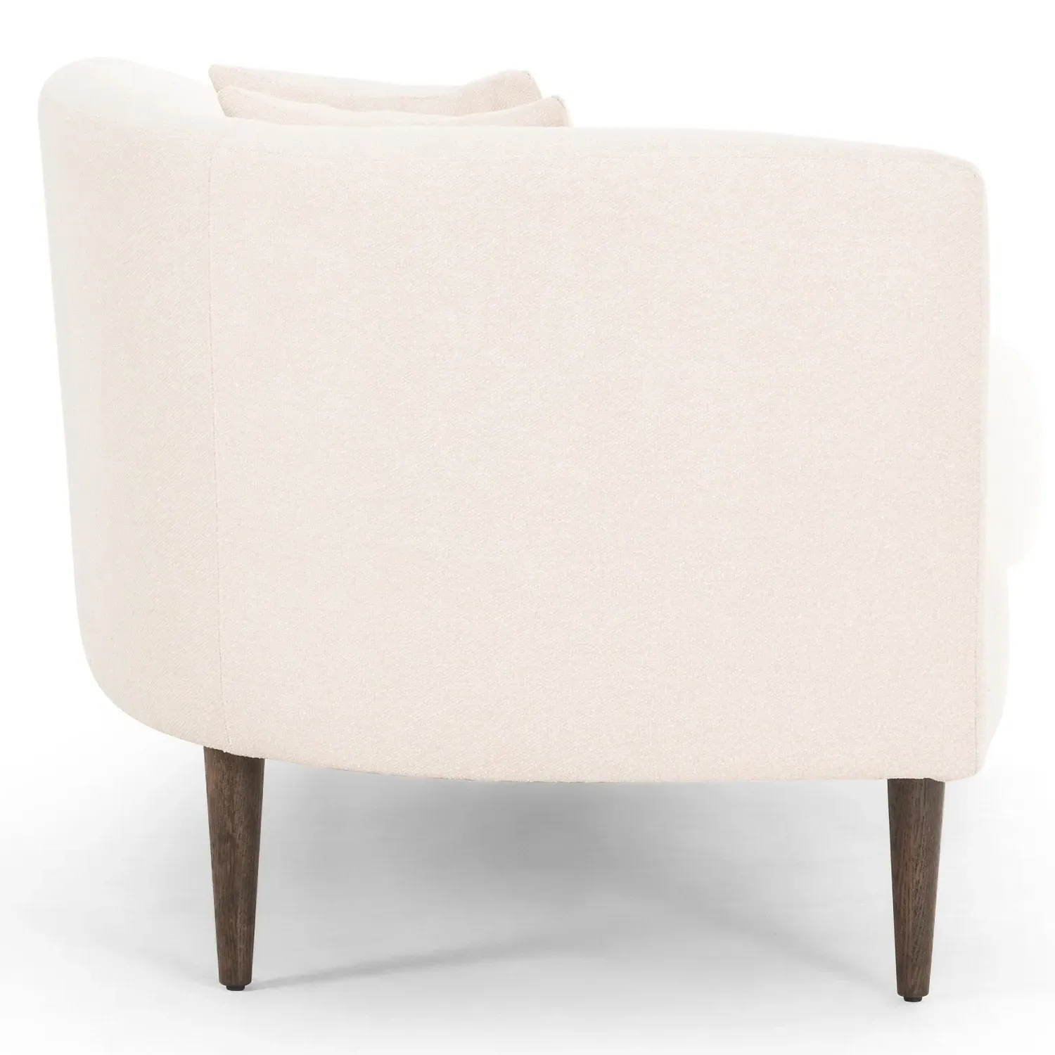 James Right Arm Chaise Lounge - Beige, Oak