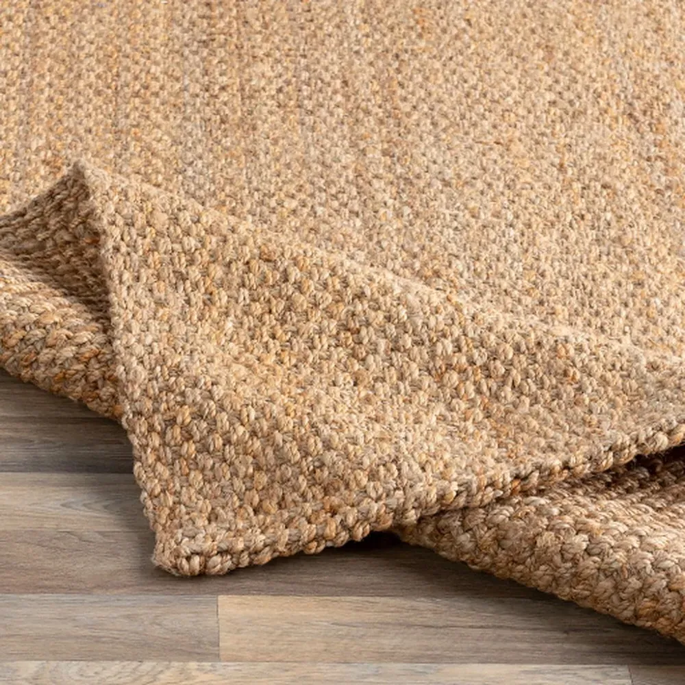 Jamie Jute Rug Sample - Brown