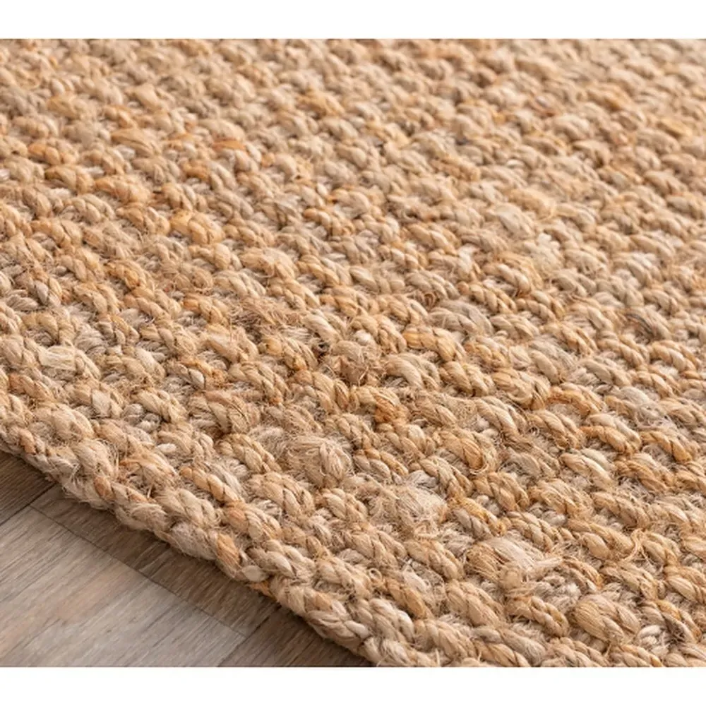 Jamie Jute Rug Sample - Brown