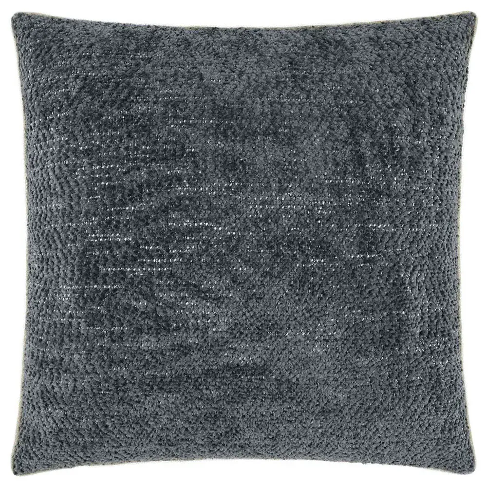 Janae Textured Throw Pillow - Slate Blue