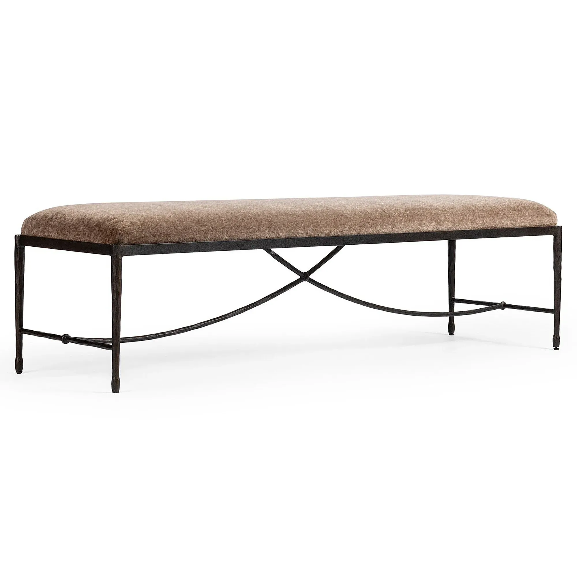 Jane Altair Bench - Mushroom, Velvet
