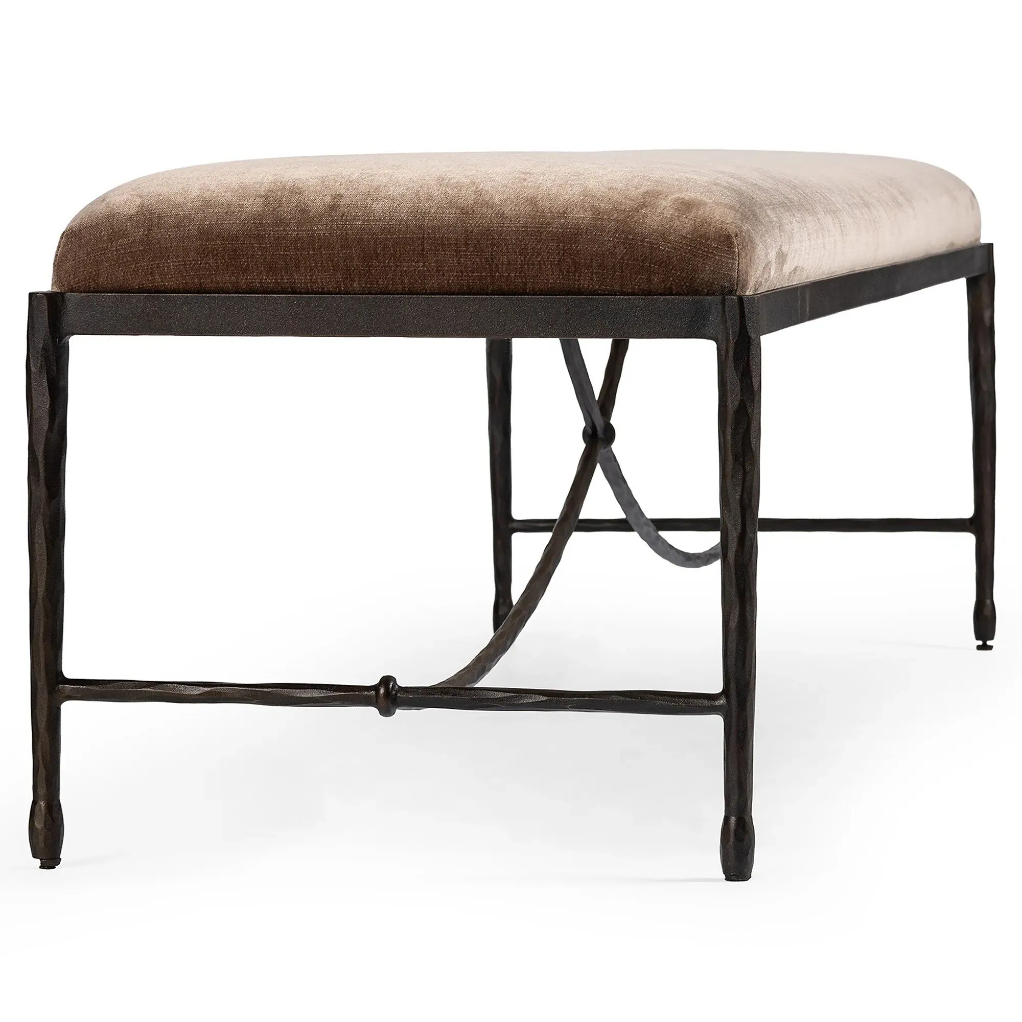 Jane Altair Bench - Mushroom, Velvet