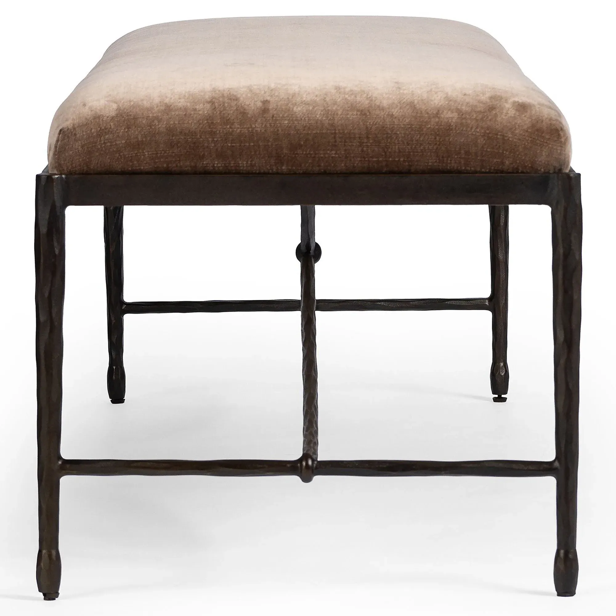 Jane Altair Bench - Mushroom, Velvet