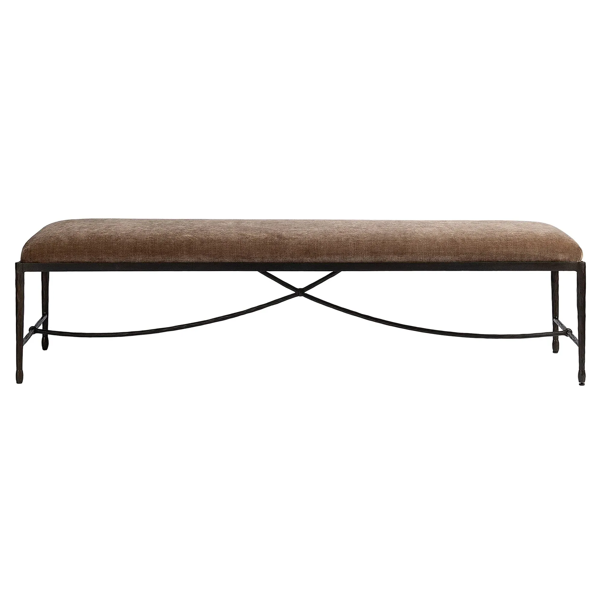 Jane Altair Bench - Mushroom, Velvet