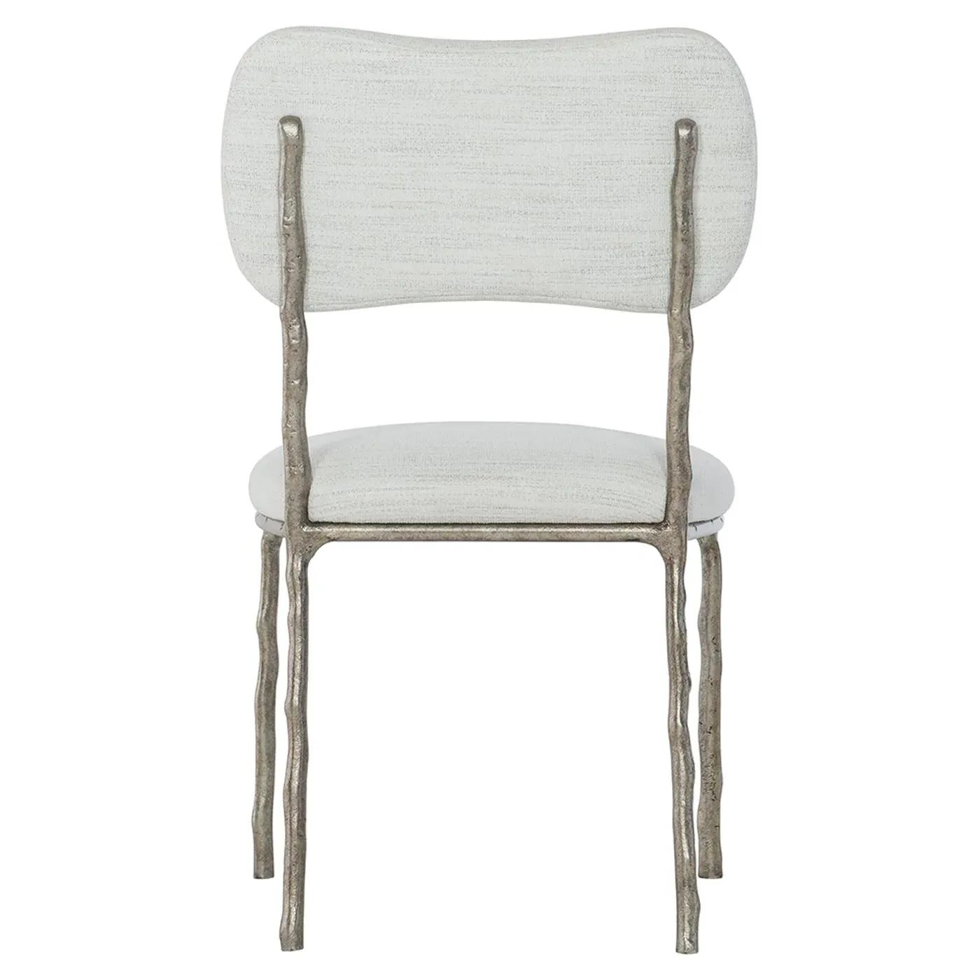 Jane Dining Side Chair - Cream, Steel